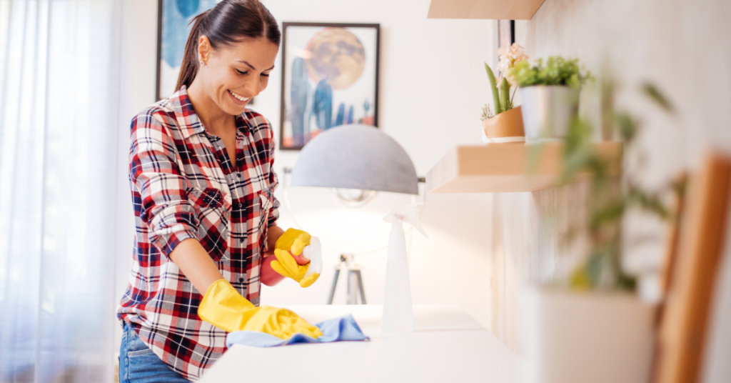 Weekend cleaning routines