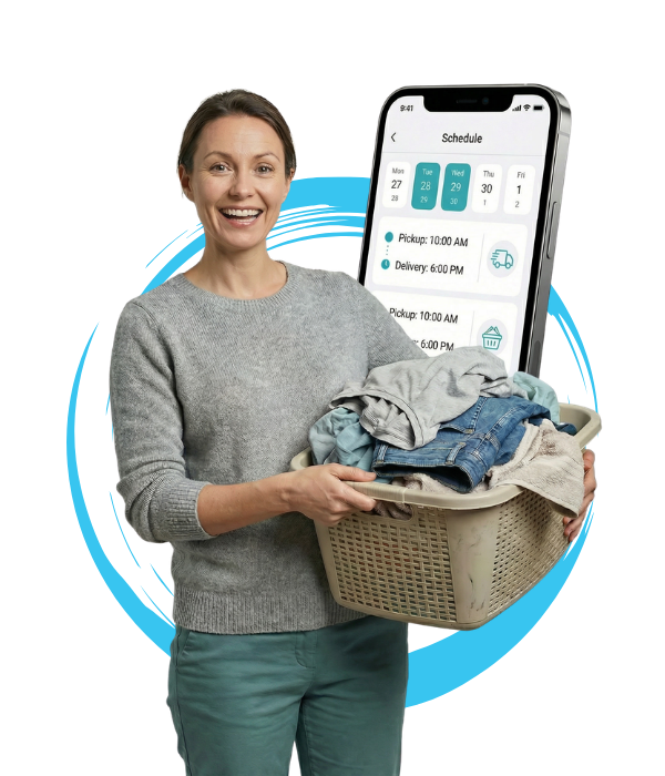 Pickup and delivery Laundry services in Salinas and nearby areas